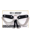 Sex &amp; Mischief Sex & Mischief Chain Lace Garters