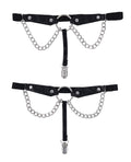 Sex &amp; Mischief Sex & Mischief Chain Lace Garters - Image 2