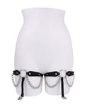 Sex &amp; Mischief Sex & Mischief Chain Lace Garters - Image 3
