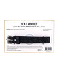 Sex &amp; Mischief Sex & Mischief Lace Silicone Breathable Ball Gag - Image 3