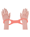 Sex &amp; Mischief Sex & Mischief Peaches 'n CreaMe Large Silicone Cuffs - Image 5