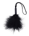Sex &amp; Mischief Sex & Mischief Peaches 'n CreaMe Wrist Feather Tickler - Black - Image 2