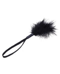 Sex &amp; Mischief Sex & Mischief Peaches 'n CreaMe Wrist Feather Tickler - Black - Image 3