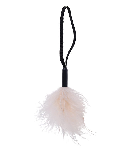 Sex &amp; Mischief Sex & Mischief Peaches 'n CreaMe Wrist Feather Tickler - CreaMe