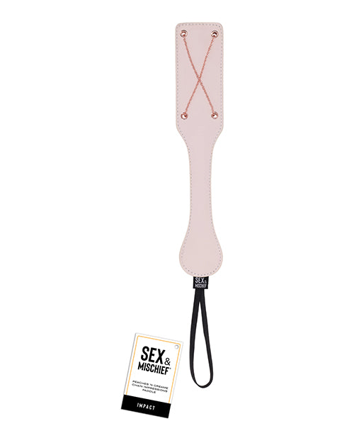 Sex &amp; Mischief Sex & Mischief Peaches 'n CreaMe Chain Impressions Paddle