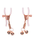 Sex &amp; Mischief Sex & Mischief Peaches 'n CreaMe Bell Nipple Clamps - Image 3
