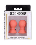 Sex &amp; Mischief Sex & Mischief Peaches 'n CreaMe Silicone Nipple Suckers - Image 2