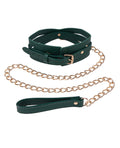 Sex &amp; Mischief Sex & Mischief Indica Cutout Collar & Leash - Image 2