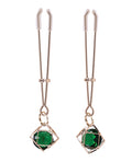 Sex &amp; Mischief Sex & Mischief Indica Crystal Nipple Clips - Image 3