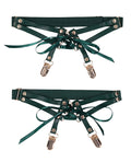Sex &amp; Mischief Sex & Mischief Indica Laced Up Garters - Image 2