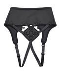 Sportsheets Sportsheets High Waisted Strap-On Corset - Black - Image 2