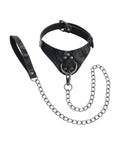 Sportsheets Sportsheets Velvet Noir Collar & Leash - Black - Image 2