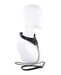 Sportsheets Sportsheets Velvet Noir Collar & Leash - Black - Image 5