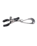 Sportsheets Sportsheets Velvet Noir Tuggable Nipple Clamps - Black - Image 3