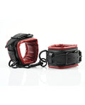 Saffron Saffron Spreader Bar & Cuff Set - Red/Black - Image 3
