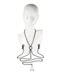 Saffron Saffron Chain Nipple to Clit Set - Black - Image 4