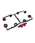 Saffron Saffron Under the Bed Adjustable Restraint System - Black and Red - Image 2