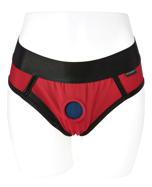 Sportsheets Sportsheets Em.Ex. Contour Harness XX-Large - Red