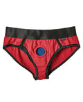 Sportsheets Sportsheets Em.Ex. Contour Harness XX-Large - Red - Image 4