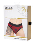 Sportsheets Sportsheets Em.Ex. Contour Harness XX-Large - Red - Image 5
