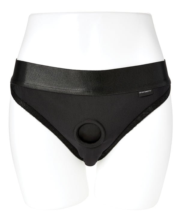 Sportsheets Sportsheets Em.Ex. Silhouette Harness XXX-Large - Black