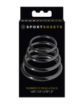 Sportsheets Sportsheets Rubber O-Ring - 4 Pack