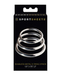 Sportsheets Sportsheets Metal O-Ring - Pack of 3