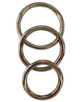Sportsheets Sportsheets Metal O-Ring - Pack of 3 - Image 2