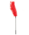 Sportsheets Sportsheets Body Tickler Ostrich Feather - Red - Image 2