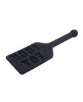 Edge Edge FUCK TOY Silicone Paddle - Black - Image 3