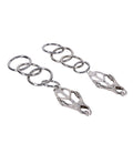 Edge Edge Tuggable Clover Clamps - Silver - Image 3