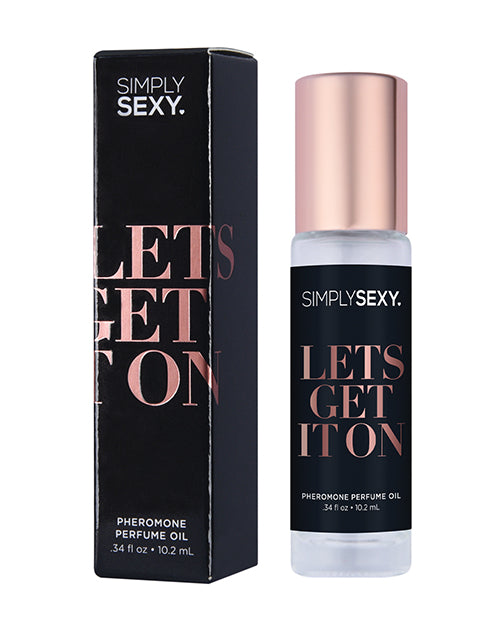 Simply Sexy Simply Sexy Pheromone Perfume Oil Roll On - .34 oz Let's Get It On