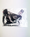 Seven 'til Midnight Strappy Lace High Waist Panty w/Garters - Black MD - Image 3