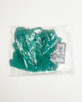 Seven 'til Midnight Lace and Mesh Open Crotch Teddy w/Gold Straps - Green MD - Image 3