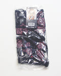 Seven 'til Midnight Floral Lace and Mesh Underwire Bustier w/Thong 2 pc Set - Black/Purple MD - Image 3