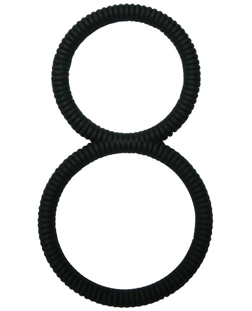 Malesation MALESATION Figure 8 Cock Ring - Black