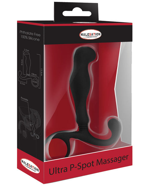 Malesation MALESATION Ultra P Spot Massager - Black