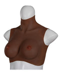 XX-Dreamtoys XX-DREAMTOYS Ultra Realistic D Cup Breast Form Medium - Black - Image 2