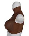 XX-Dreamtoys XX-DREAMTOYS Ultra Realistic D Cup Breast Form Medium - Black - Image 4