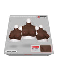 XX-Dreamtoys XX-DREAMTOYS Ultra Realistic E Cup Breast Form Large - Black