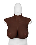 XX-Dreamtoys XX-DREAMTOYS Ultra Realistic H Cup Breast Form Extra Large - Black - Image 3