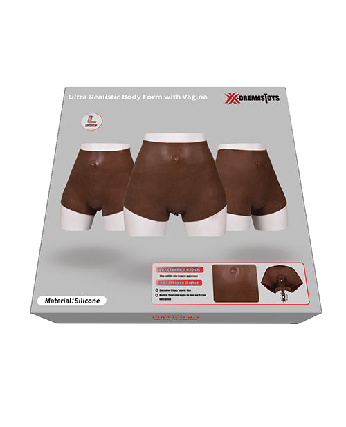 XX-Dreamtoys XX-DREAMTOYS Ultra Realistic Vagina Form Large - Black