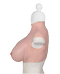 XX-Dreamtoys XX-DREAMSTOYS Ultra Realistic H Cup Breast Form Extra Large - Ivory - Image 4