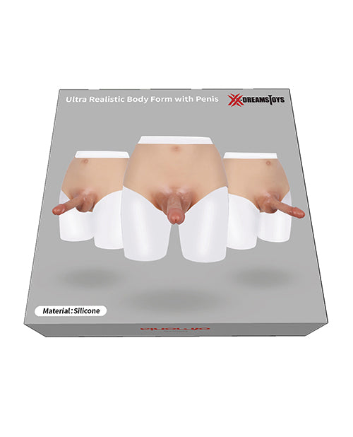 XX-Dreamtoys XX-DREAMSTOYS Ultra Realistic Penis Form Medium - Ivory