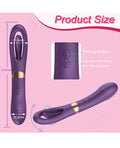 Secwell Lisa Flicking G-Spot Vibrator - Purple - Image 5