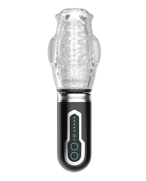 Secwell Thrusting, Rotating & Vibrating Oral Sex Masturbator - Black
