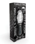 Secwell Thrusting, Rotating & Vibrating Oral Sex Masturbator - Black - Image 5