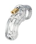 CB-X The Curve 3 3/4" Curved Cock Cage & Lock Set - Clear