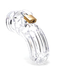 CB-X The Curve 3 3/4" Curved Cock Cage & Lock Set - Clear - Image 3