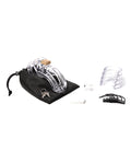 CB-X The Curve 3 3/4" Curved Cock Cage & Lock Set - Clear - Image 4